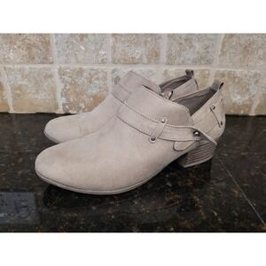 Womens DEPT 222 6767 Bailey Heel Boot Brown Size 7.5M EC Clean